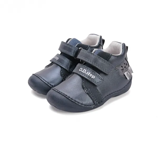 D.D.Step Detské kožené barefoot poltopánky DD step S015-52412 Veľkosť nohy: 21