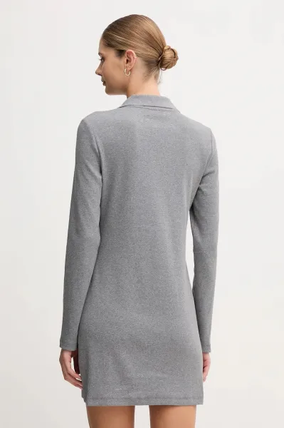 Calvin Klein Jeans šaty bavlnené s elastanom
