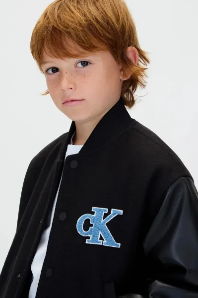 Detská bunda bomber Calvin Klein Jeans