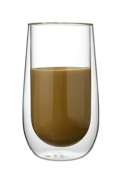 Allesken Sada 2 ks skleněných hrnků PETER 300 ml čirá