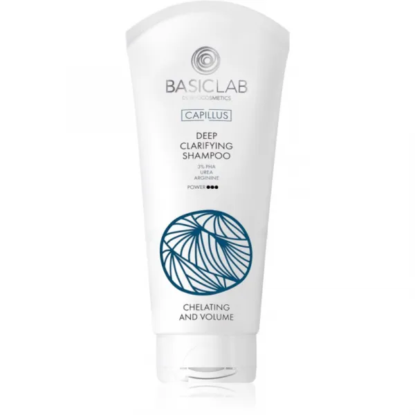 BasicLab Dermocosmetics Capillus hĺbkovo čistiaci šampón pre mastnú pokožku hlavy 100 ml