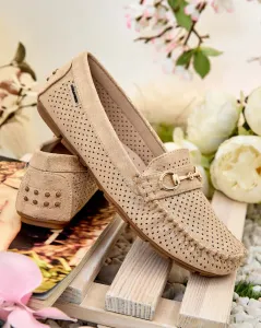 Resti Women's openwork moccasins Mill