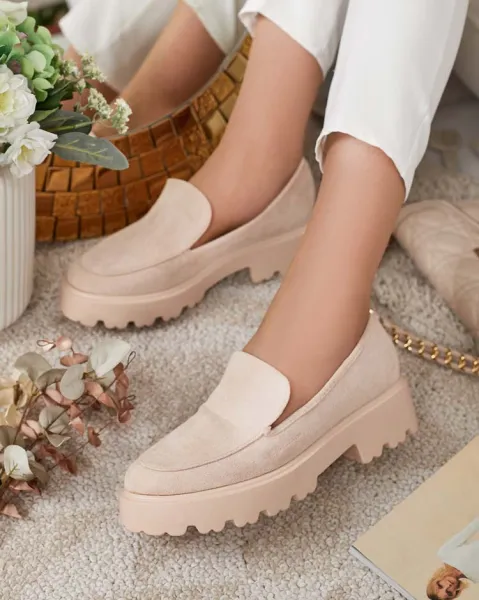 Resti Eco suede women's moccasins Zeremi