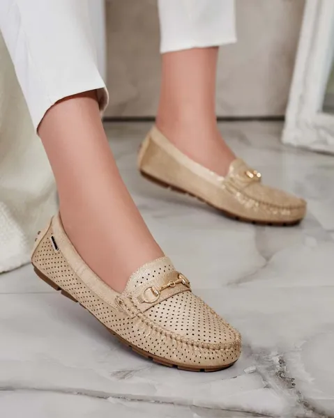 Resti Women's openwork moccasins Mill
