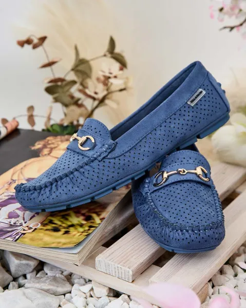 Resti Women's openwork moccasins Mill