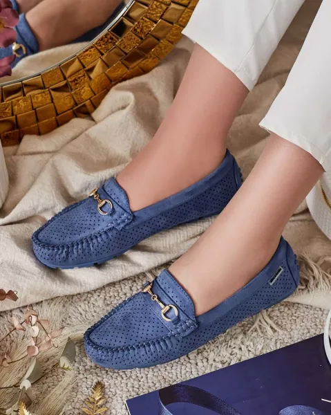 Resti Women's openwork moccasins Mill
