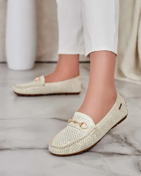 Resti Women's openwork moccasins Mill
