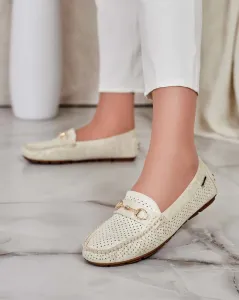 Resti Women's openwork moccasins Mill