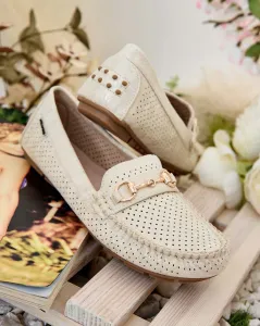 Resti Women's openwork moccasins Mill