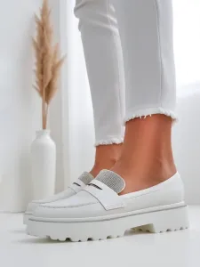 Resti Women's moccasins with rhinestones Vinness