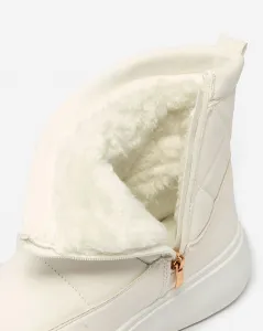 Resti White women's boots a'la snow boots Kacecica