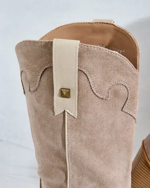 Resti Women's Heeled Cowboy Boots Kowib