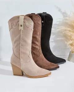 Resti Women's Heeled Cowboy Boots Kowib