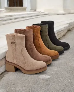 Resti Women's ankle boots on a post Boron