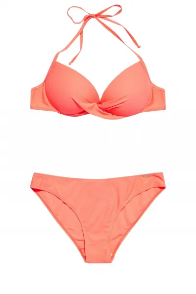 Bikini nohavičky - koralové