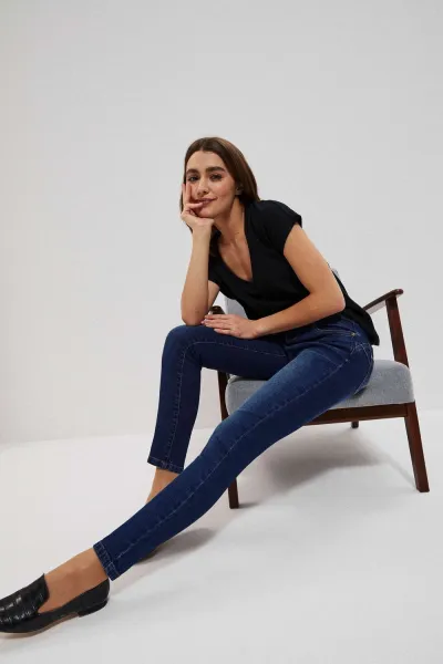 Marisse Push-Up Jeans L-Je-3720 Navy