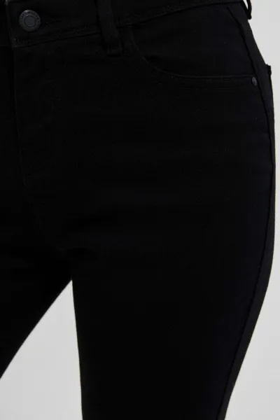 Marisse Medium Waist Jeans L-Je-3701 Black