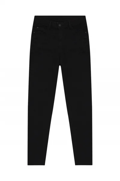 Marisse Medium Waist Jeans L-Je-3701 Black