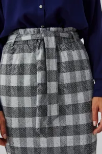 Pencil skirt with belt