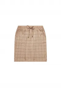 Plaid pencil skirt