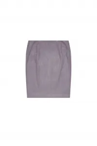 Pencil skirt with shiny thread