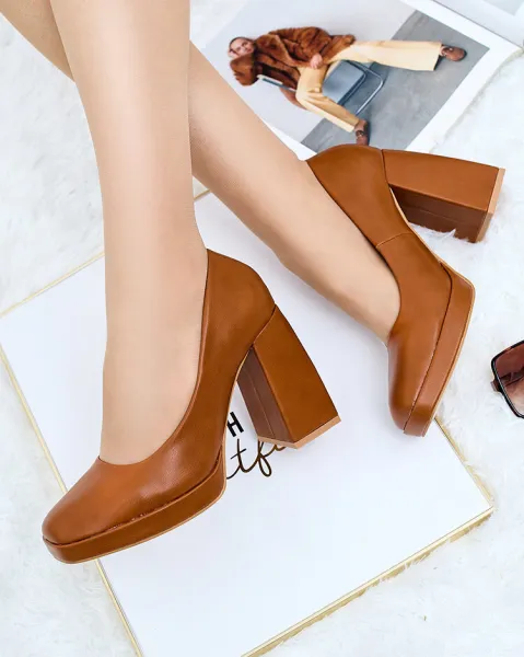 Resti Women's high post Cellcas pumps