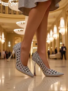 Resti Women's perforated stiletto heels Ecatte
