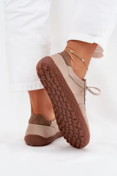 Dámske Kožené Tenisky Barefoot Zazoo