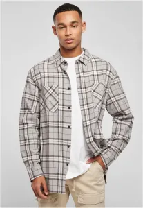 Long oversized grey shirt grey-black