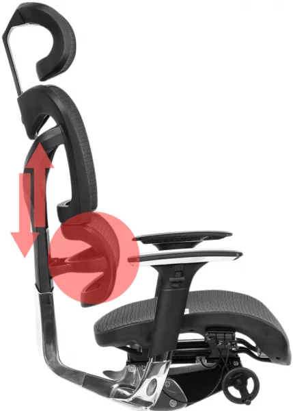 MERCURY Ergonomická kancelárska stolička ARIES JNS-701, čierna