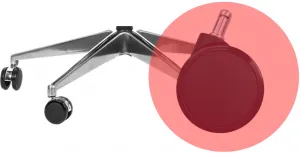 MERCURY Ergonomická kancelárska stolička ARIES JNS-701, čierna