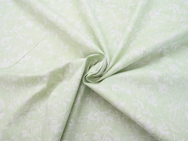 Obliečky z Renforcé bavlny GREEN FLOWERS zelené Rozmer obliečok: 70 x 90 cm | 140 x 200 cm