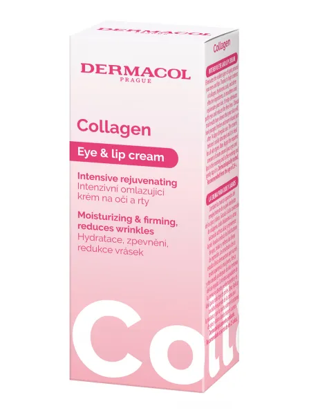 Dermacol Collagen intenzívny omladzujúci krém na oči a pery 15 ml