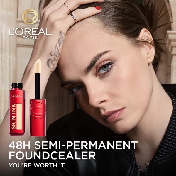 L’Oréal Paris Infaillible Skin Ink make-up a korektor v jednom odtieň 270 Medium Warm 15 ml
