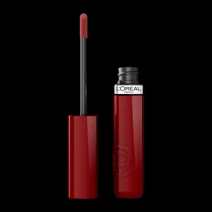 L’Oréal Paris Infaillible Laque Resistance dlhotrvajúci tekutý rúž dodávajúci hydratáciu a lesk odtieň 550 Noir Cherry 4.3 ml