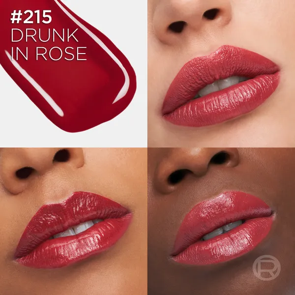 L’Oréal Paris Infaillible Laque Resistance dlhotrvajúci tekutý rúž dodávajúci hydratáciu a lesk odtieň 215 Drunk in Rose 4.3 ml
