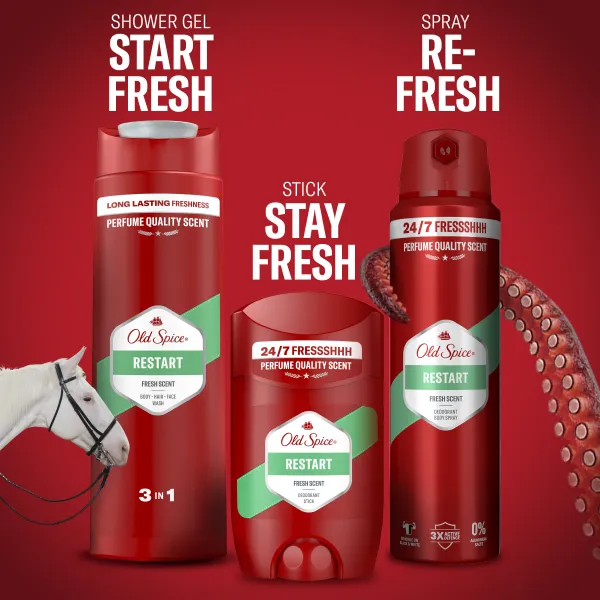 Old Spice Restart tuhý dezodorant pre mužov 65 ml
