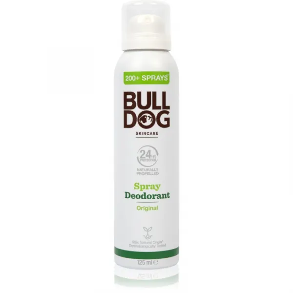 Bulldog Original Spray Deodorant dezodorant v spreji bez obsahu hliníka 125 ml