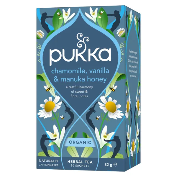 Pukka BIO Chamomile, Vanilla & Manuka honey