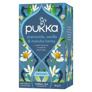 Pukka BIO Chamomile, Vanilla & Manuka honey