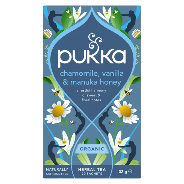 Pukka BIO Chamomile, Vanilla & Manuka honey
