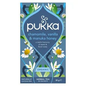 Pukka BIO Chamomile, Vanilla & Manuka honey
