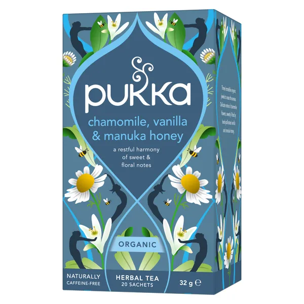 Pukka BIO Chamomile, Vanilla & Manuka honey