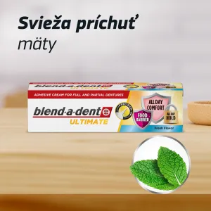 Blend-a-dent Ultimate Fresh fixačný krém na kompletné a čiastočné zubné náhrady 40 ml