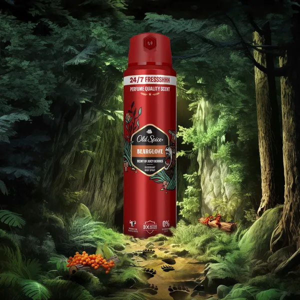 Old Spice Bearglove osviežujúci dezodorant v spreji pre mužov 200 ml