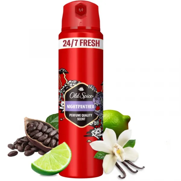 Old Spice Nightpanther deodorant a telový sprej pre mužov 200 ml