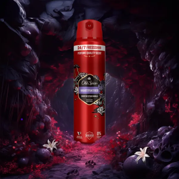 Old Spice Nightpanther deodorant a telový sprej pre mužov 200 ml