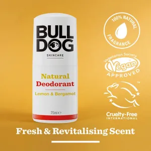 Bulldog Lemon & Bergamot Deodorant dezodorant roll-on 75 ml