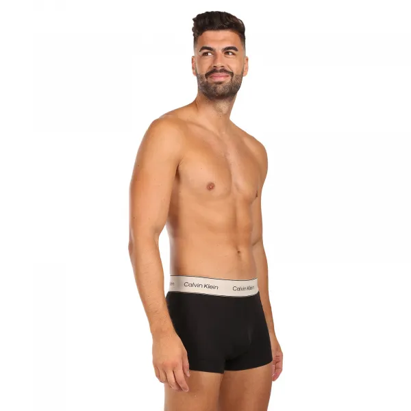 3PACK pánske boxerky Calvin Klein čierne (NB4446-UB1) M, trenky