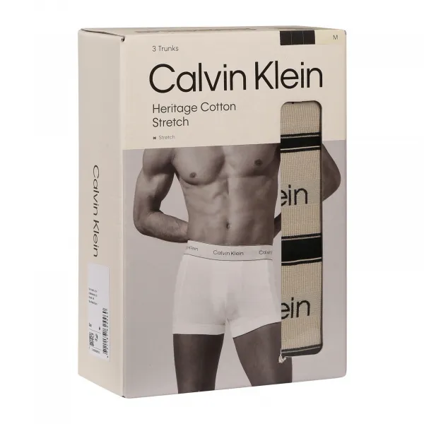 3PACK pánske boxerky Calvin Klein čierne (NB4446-UB1) M, trenky